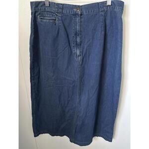Vintage Woolrich Jean Skirt, Women’s Size 16